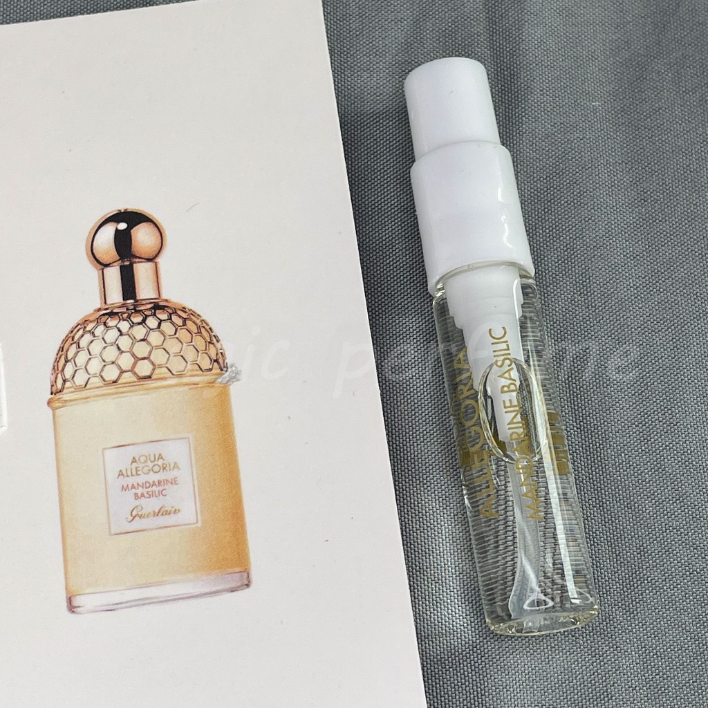 Guerlain Aqua Allegoria Mandarine Basilic, 2007 น้ำหอมขนาดเล็ก 2ML