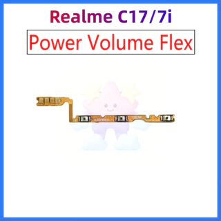 ใหม่ Oppo Realme 7i C17 ปุ่ม Power flex เปิด/ปิดปุ่มสวิทช์ด้านข้าง Key Volume Up Down Flex Cable