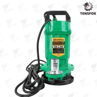 Tensfox ปั๊มแช่ 1 นิ้ว ปั๊มน้ำ ปั๊มแช่ไฟฟ้า ปั๊มจุ่ม 0.5HP 450W มอเตอร์ทองแดงแท้ 100% สายไฟ 3 เมตร Submersible Pump
