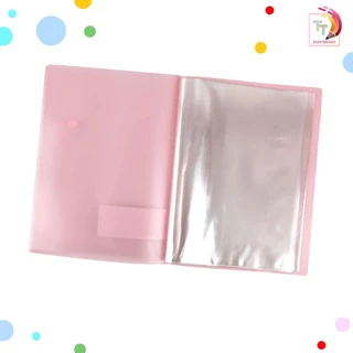 E-File (อี-ไฟล์) แฟ้มสะสมผลงาน รุ่น 710A ขนาด A4 บรรจุไส้ 20 ซอง (เติมไส้ไม่ได้) ปกสอดโชว์ เอกสารได้ ( 1 เล่ม )