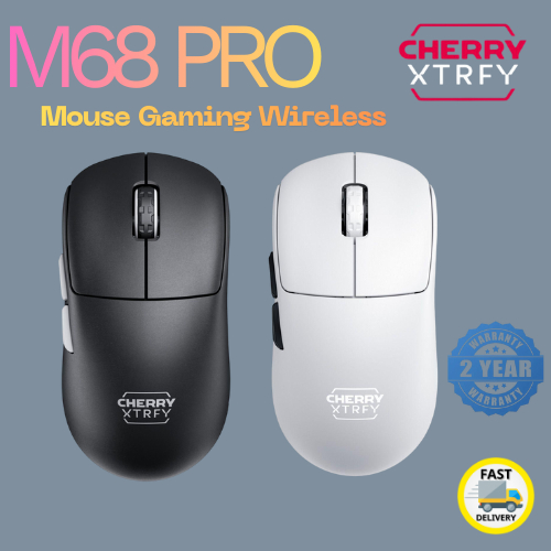 CHERRY XTRFY Mouse Gaming M68 Pro Wireless 8K ประกัน 2 ปี