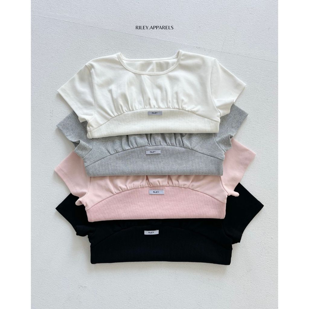 Riley.apparels - Rumi Baby Tee 9152 [ใช้โค้ด trendy ลด 25%] - รูปที่ 7