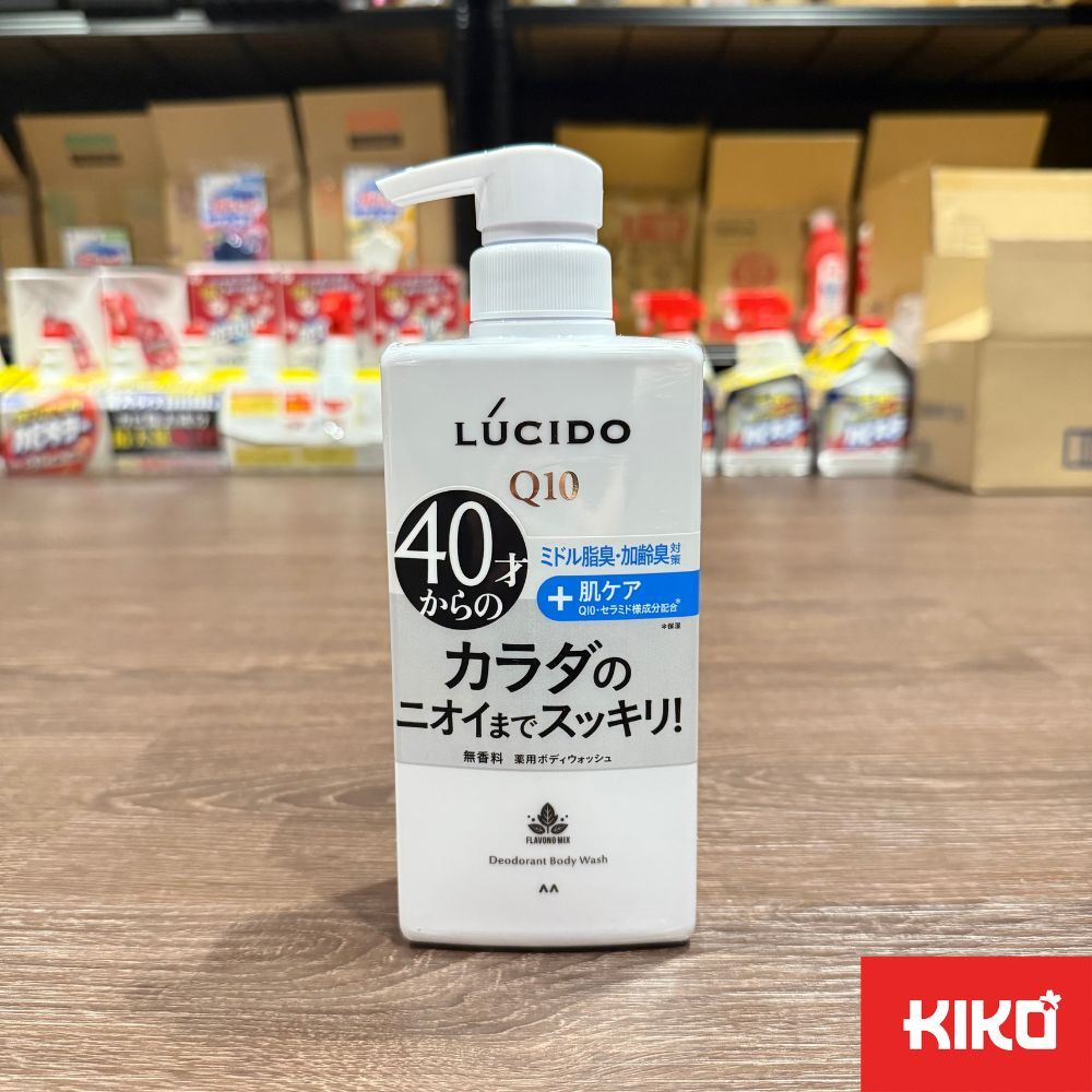 Lucido Medicated Deodorant Body Wash เจลอาบน้ำระงับกลิ่นกายสำหรับผู้ที่มีอายุ 40 ปีขึ้นไป 🫧