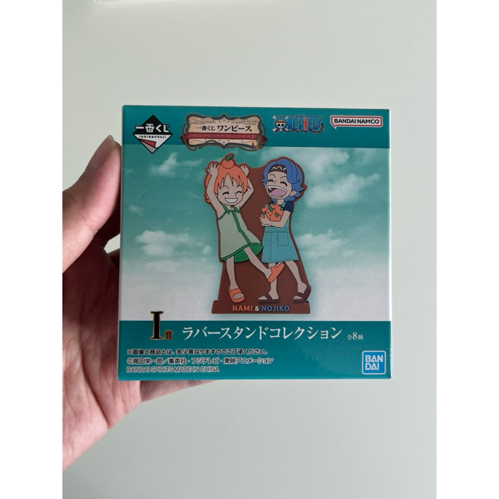 (พร้อมส่ง) - แท้จากญี่ปุ่นมือ 1 สแตนดี้ยาง Nami & Nojiko Rubber Stand Collection Ichiban Kuji One Pi