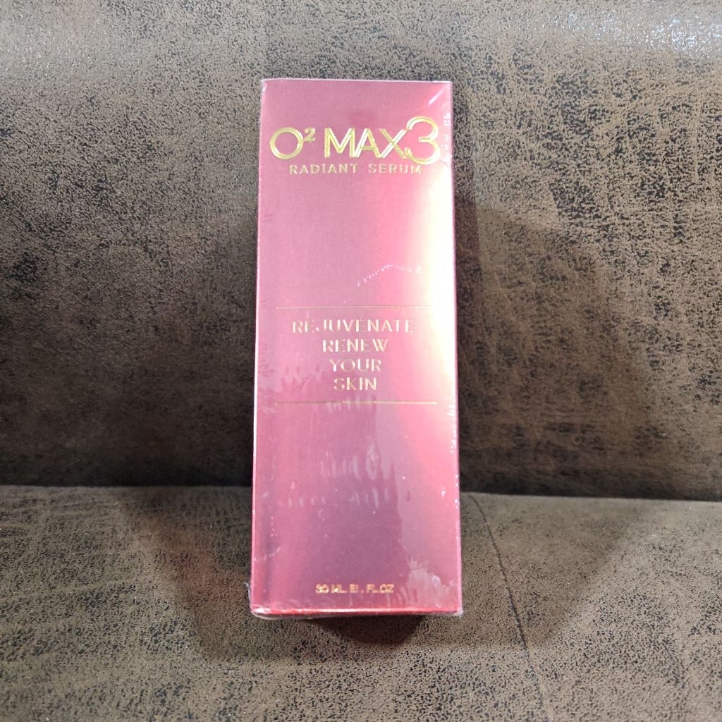 รุ่นใหม่ เซรั่ม O2Max3 เป็นเซรั่มสูตรพัฒนาขึ้นเป็นพิเศษ