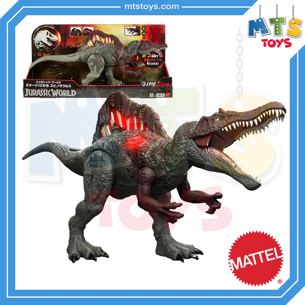 **MTS Toys**Mattel Jurassic World Epic Attack : HXF62 Spinosaurus [Multi Color] [ความยาวจากหัวถึงหาง 55 ซ.ม.]