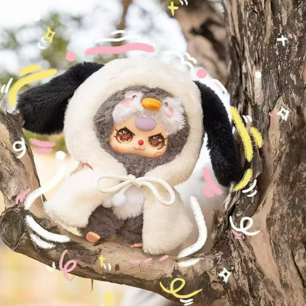 พร้อมส่งในไทย BabyThree ฉันไม่ใช่นักรบ พวงกุญแจ ( จุ่มเดียว ) ลุ้นซีเคทร็ สินค้าแท้100%