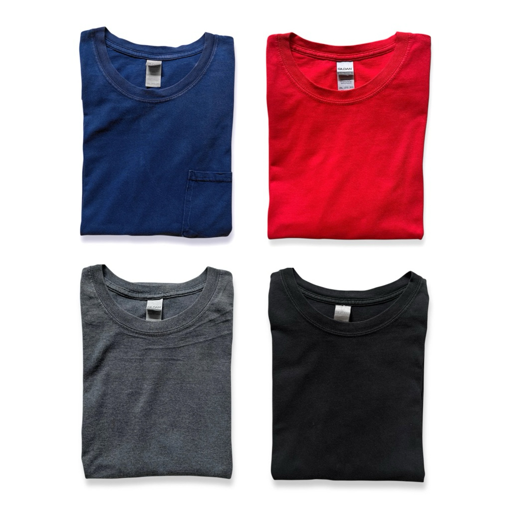 [พร้อมส่ง] GILDAN Ultra Cotton เสื้อยืดคอกลม อก 52” (2XL) มือสอง