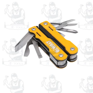 DEWALT รุ่น DWHT71843 คีมมัลติทูล 16IN 1 ทนสนิม แผ่นรองจับนุ่มเพื่อความสบาย สินค้าพร้อมส่ง ของแท้ 100%