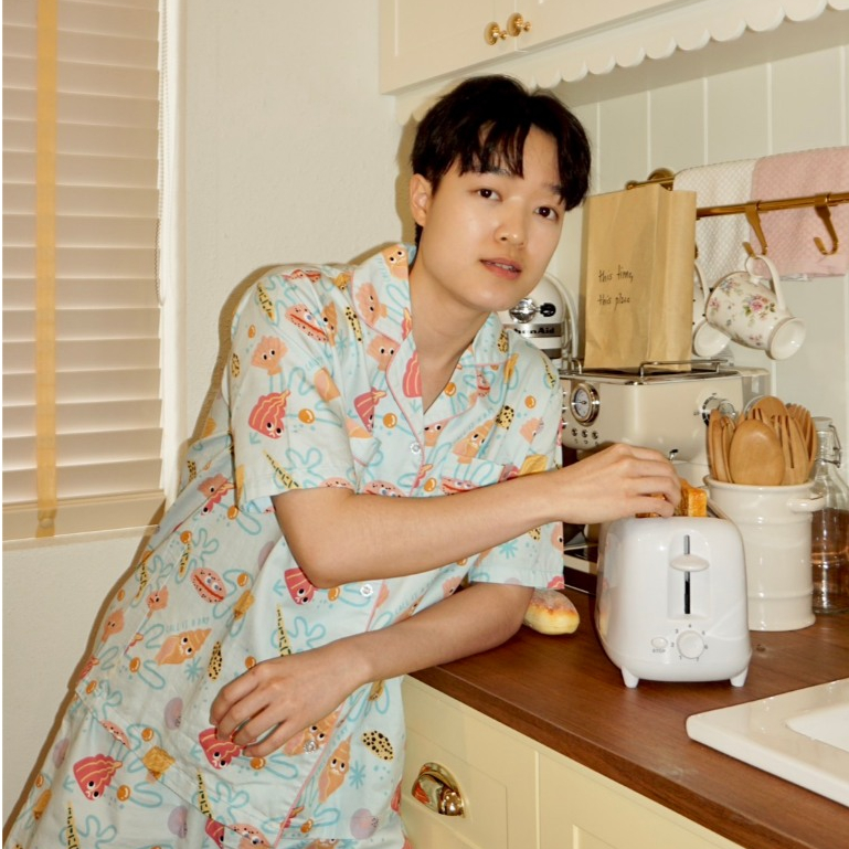 Under the sea autumn set แขนสั้น ขายาว ชุดนอนโนบรา Call it a day