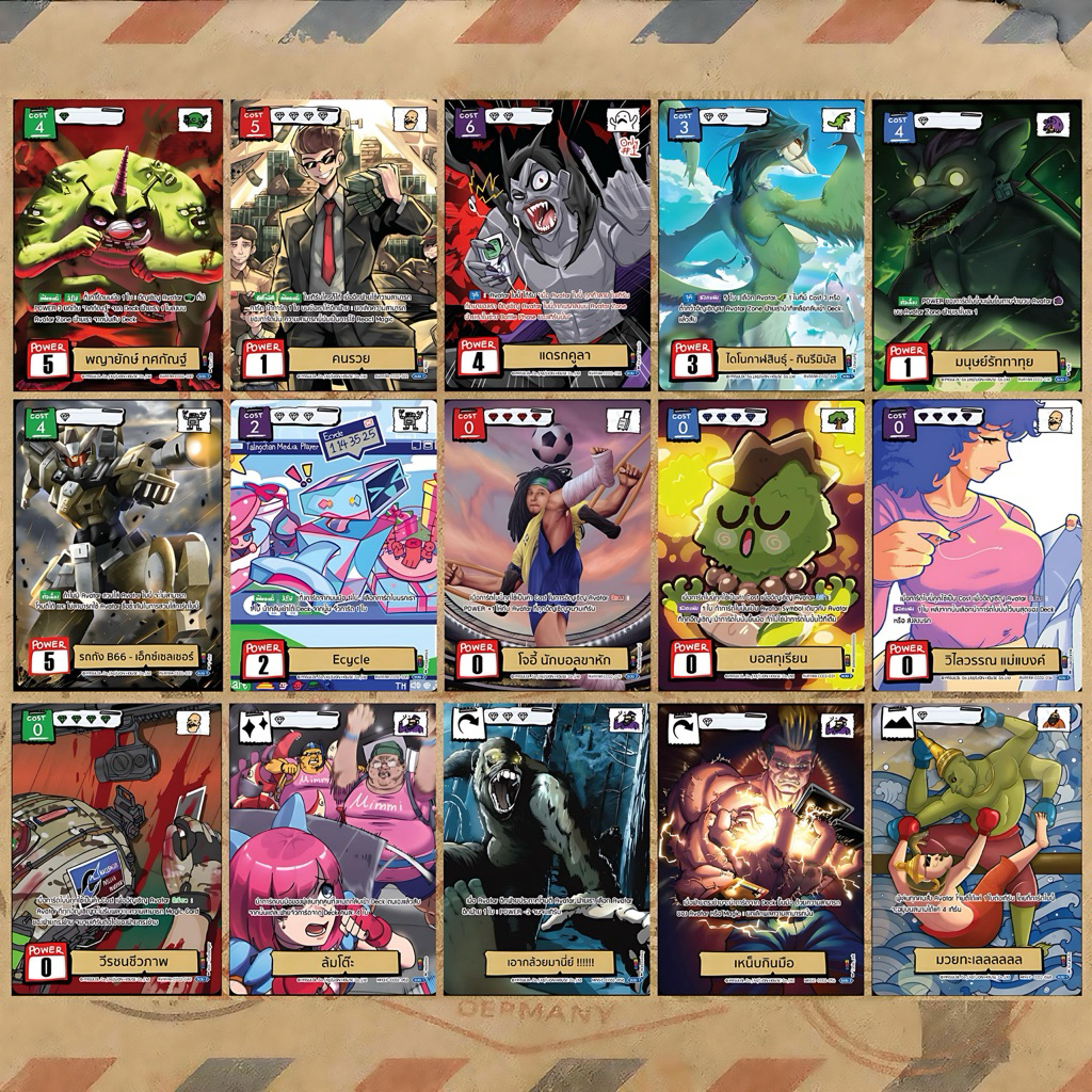 Battle of Talingchan ชุด CC02( ศิลปินแห่งเขาไกรลาส ทั้งหมด 15 แบบ )