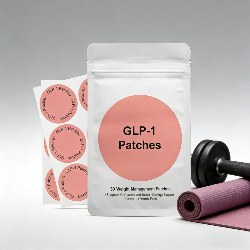 GLP-1 Patches with L-Glutamine, Cinnamon, Chromium, Pomegranate & Berberine, Skin Firming Therapy - 