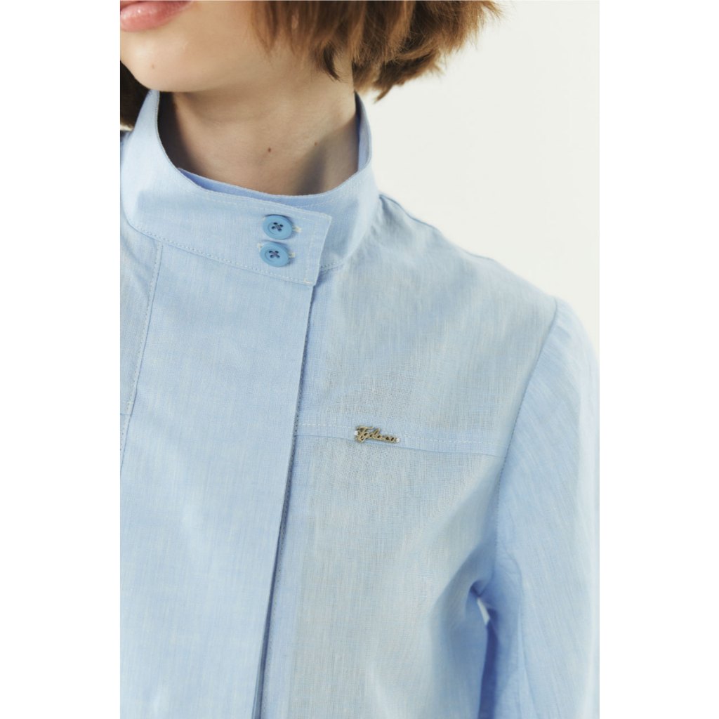 TGDA.CO – เสื้อ Body Girl รุ่น Ruth Button Shirt (พร้อมส่ง) ราคา ถูกที่สุด ดีลบีเคเค แกลเลอรีภาพที่ 8