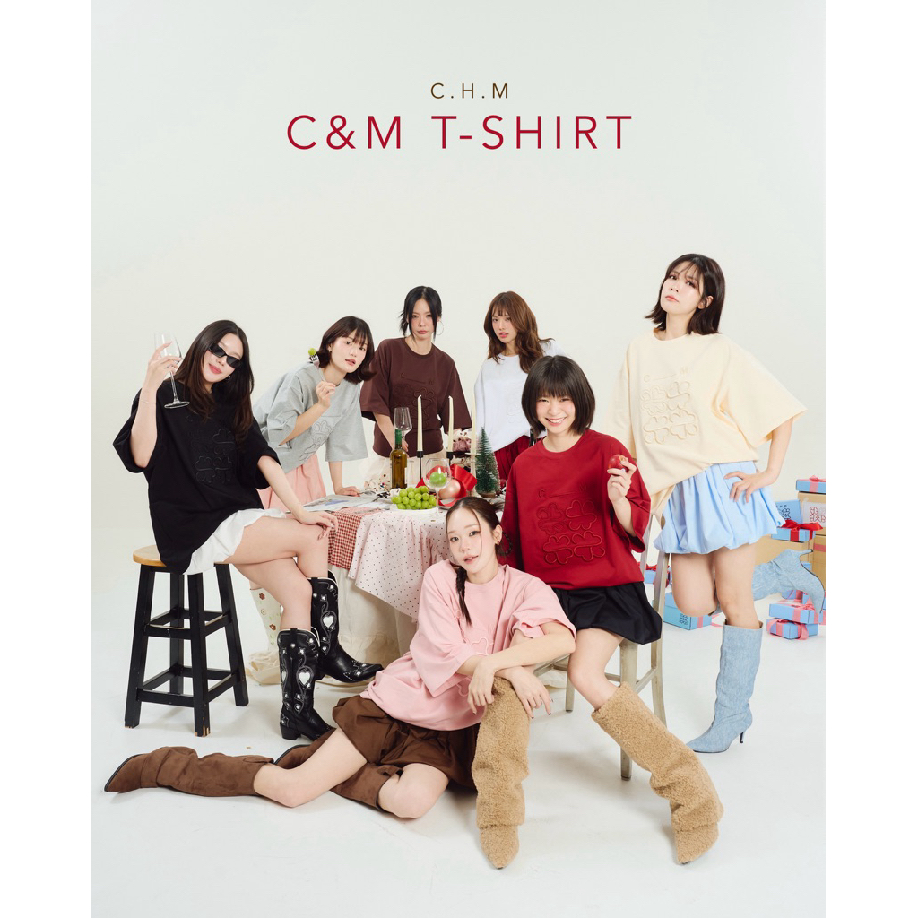 C&M T-shirt เสื้อยืด c&m