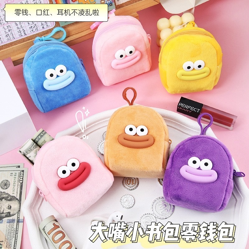 {chuanchuan}กระเป๋าสตางค์  ใส่ของใช้ ของจุ๊กจิ๊ก ลายกระตูนปากเป็ดน่ารัก