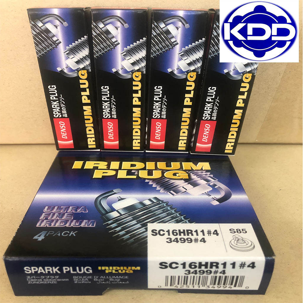 หัวเทียน DENSO (ราคาต่อหัว) หัวเทียนเด็นโซ่ IRIDIUM PLUG ของแท้ รหัสสินค้า SC16HR11