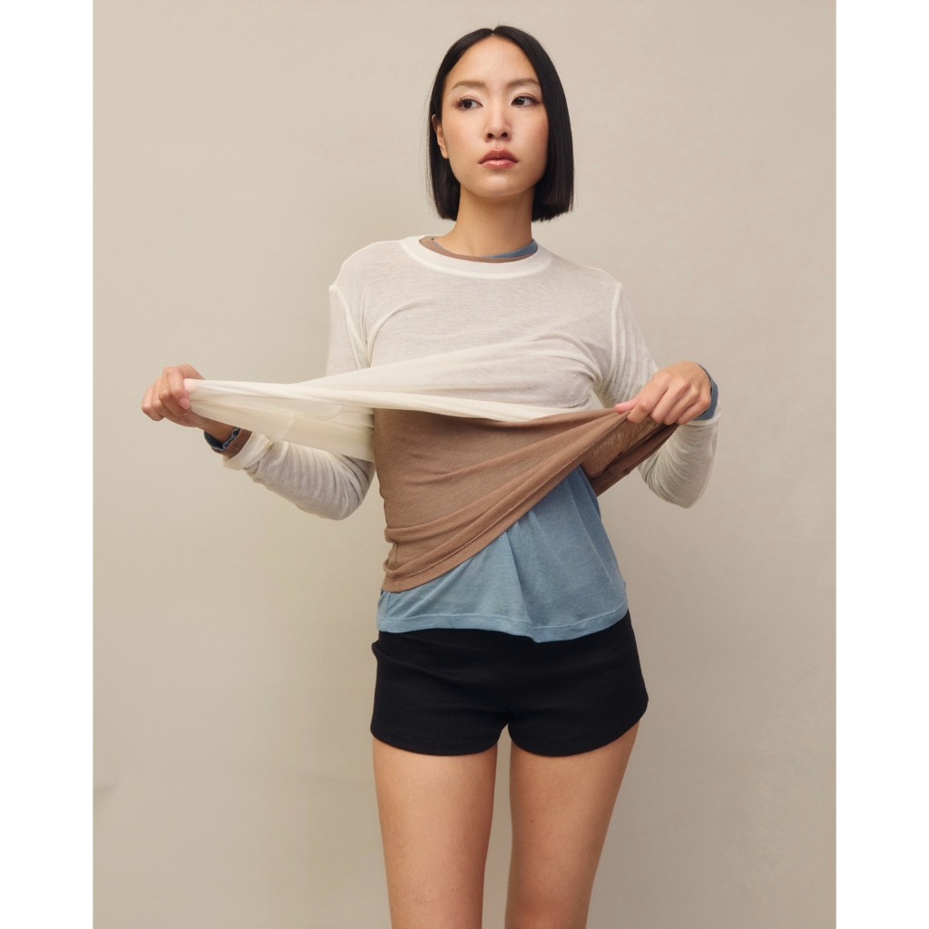 Weekend begins - Carmen long sleeve top