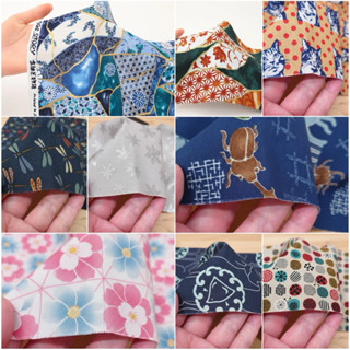 ผ้าญี่ปุ่นผ้าเนื้อคอตตอน ผ้าเนื้อดีนุ่มนวลใส่สบาย