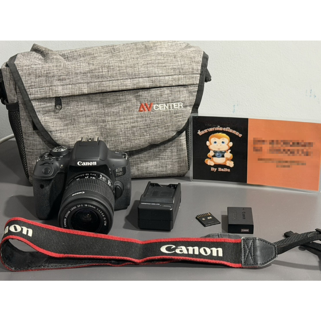 กล้องมือสองถูก canon 750d canon750d มีไวไฟถ่ายจากสินค้าจริงครับ