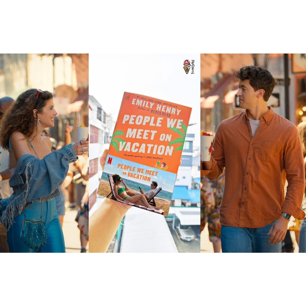 นิยายแปล People We Meet On Vacation เราพบกัน ณ วันพักใจ + ที่คั่นลายพิเศษตามภาพ