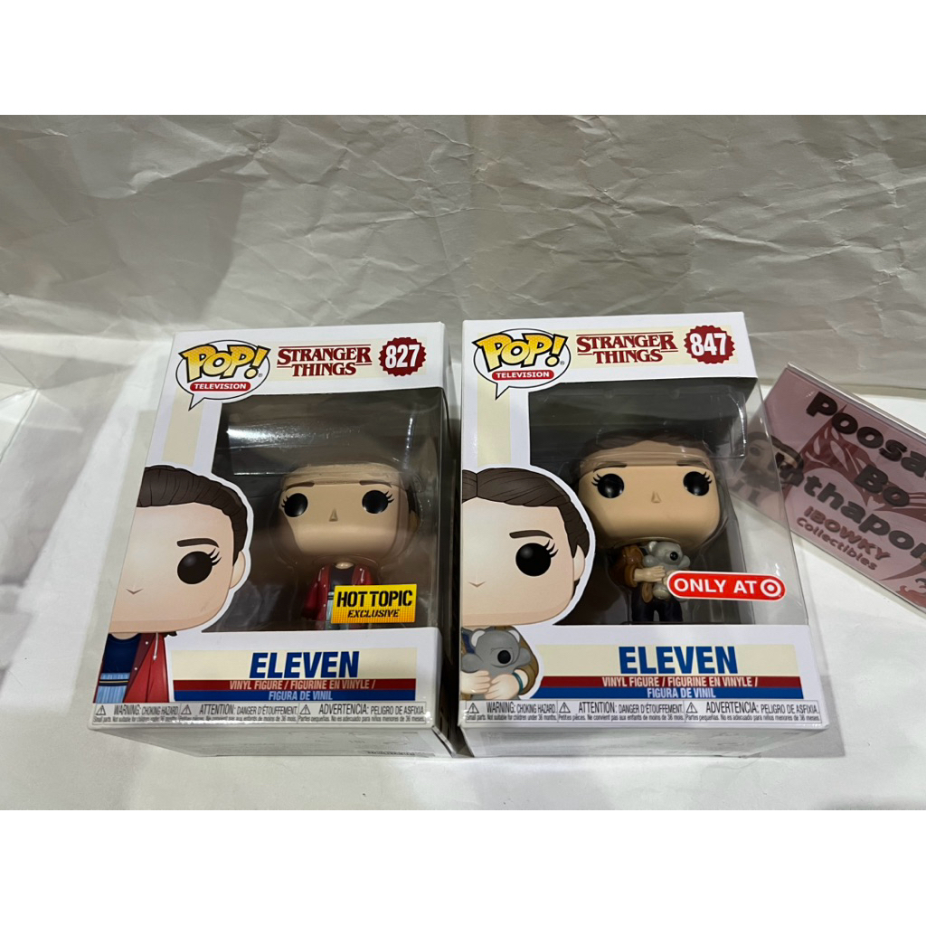 ✅พร้อมส่ง ขายแยก Funko Pop! Stranger Things - Eleven No.827 Hot Topic Exclusive และ No.847 Target Ex