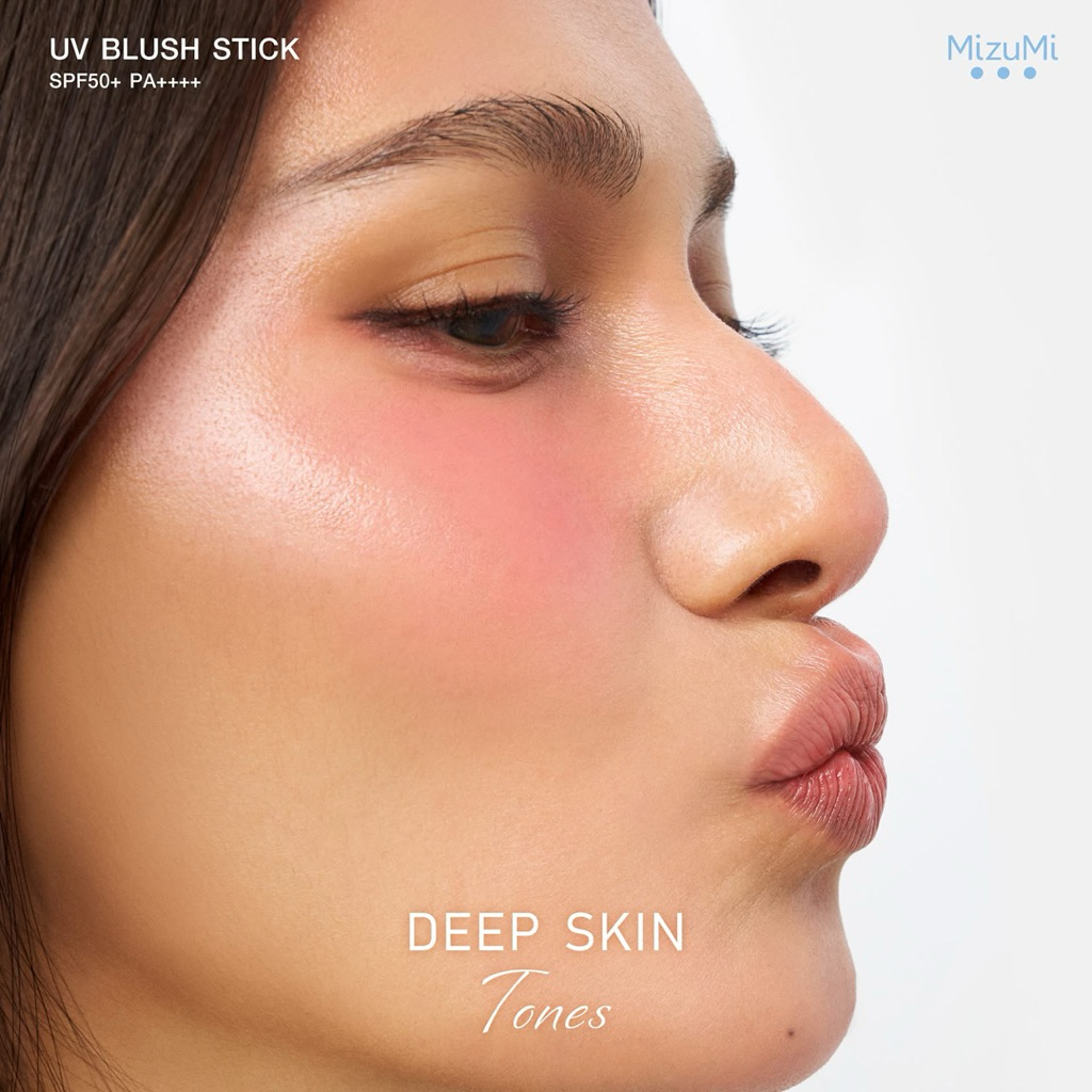 𝙼𝚒𝚣𝚞𝙼𝚒 𝚄𝚅 𝙱𝚕𝚞𝚜𝚑 𝚂𝚝𝚒𝚌𝚔 ✨บลัชกันแดด แก้มกระจก - รูปที่ 5