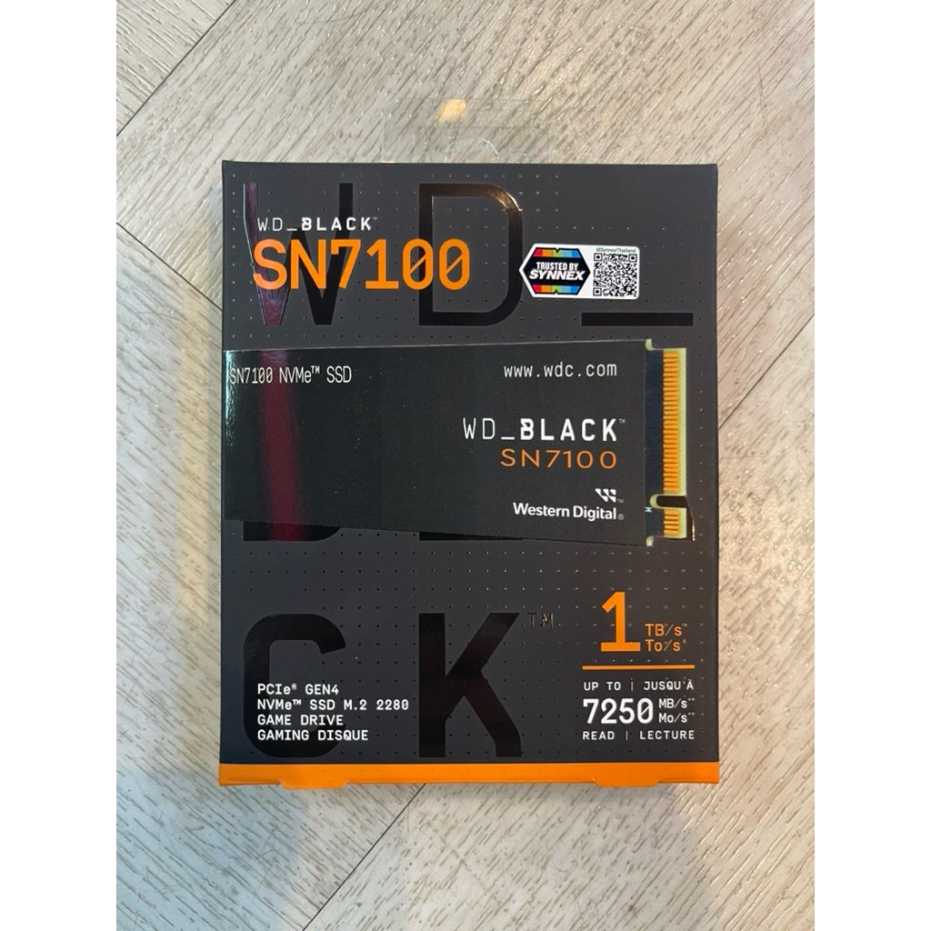 WD Black SN7100 ssd PCIE 4.0  nvme 1 tb.