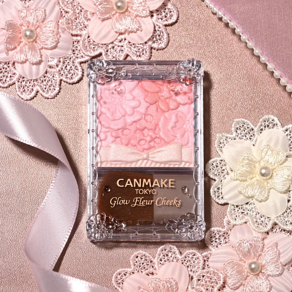 CANMAKE Glow Fleur Cheeks บลัชออนเนื้อฝุ่น thumbnail 3