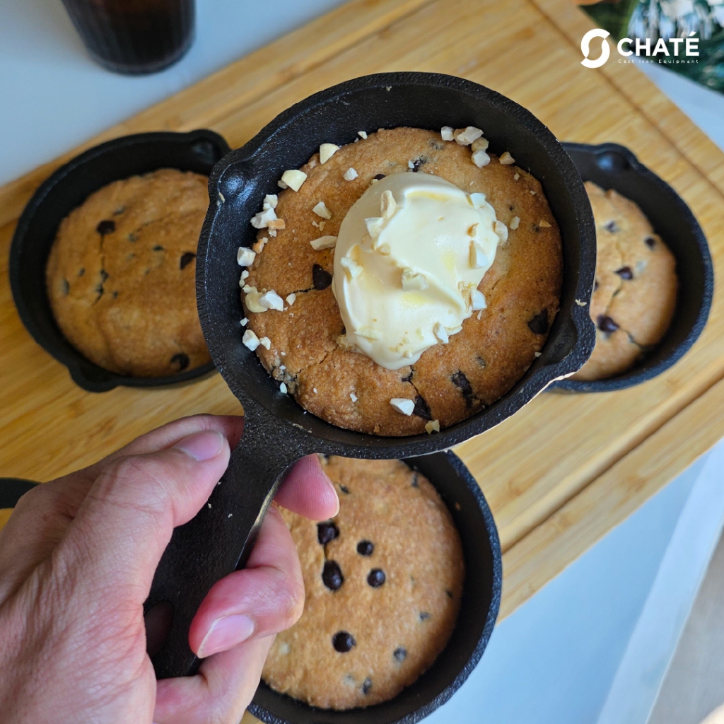 กระทะเหล็กหล่อชาร์เต้ รุ่น Mini 4.5 นิ้ว CHATE 4.5”