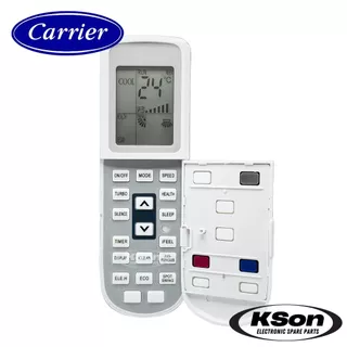 รีโมทแอร์ แคเรียร์ อะไหล่แอร์ Carrier Air Conditioner Remote Control รุ่น YKR-L/102E