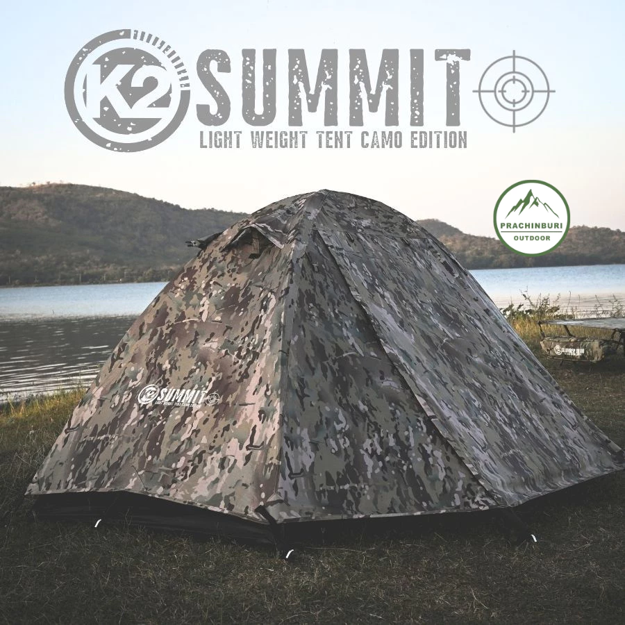 เต็นท์ K2 SUMMIT เต็นท์ HI-END สำหรับ 1 คน น้ำหนักเบา กันน้ำ กันฝน พกพาสะดวก FREE!! กราวชีท thumbnail 10