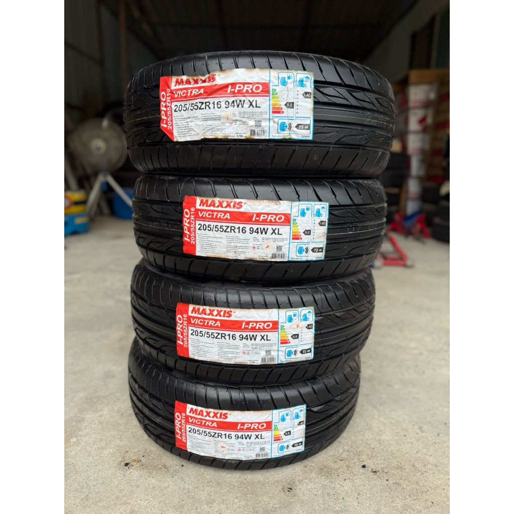 ยางใหม่Maxxis(I-pro)205/55r16ปี2023(ราคาต่อ1เส้น)