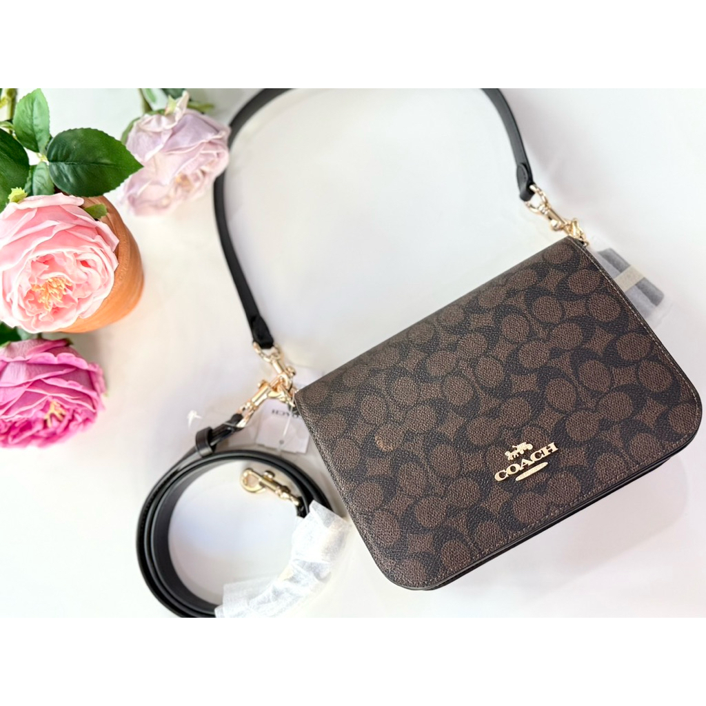 Coach QUINN BAG IN SIGNATURE CANVAS