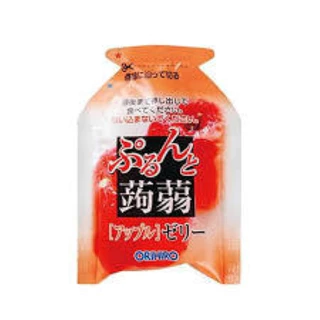Orihiro Jelly Apple&Grape 12 ชิ้น โอริฮิโระ เจลลี่แอปเปิ้ลและองุ่น 240g. หมดอายุ(31/08/69)