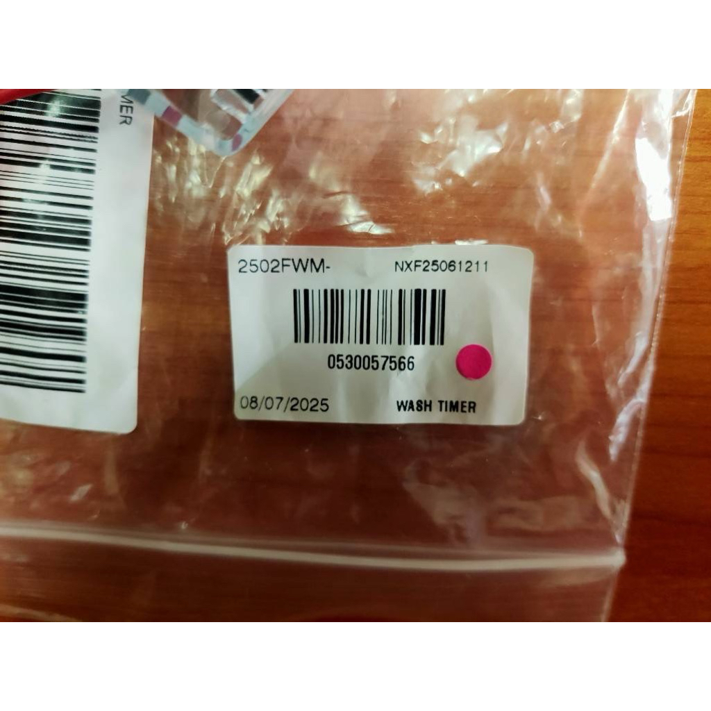 ตัวตั้งเวลวถังซักอะไหล่เครื่องซักผ้า0530057566ยี่ห้อHaierอะไหล่แท้
