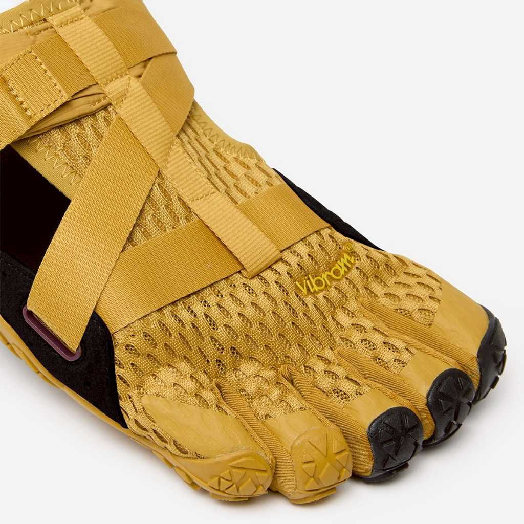 Vibram FiveFingers รุ่น Breezandal รองเท้าเดินป่า กิจกรรมกลางแจ้ง รุ่นผู้ชาย สี Mustard/Black ราคา ถูกที่สุด ดีลบีเคเค แกลเลอรีภาพที่ 4