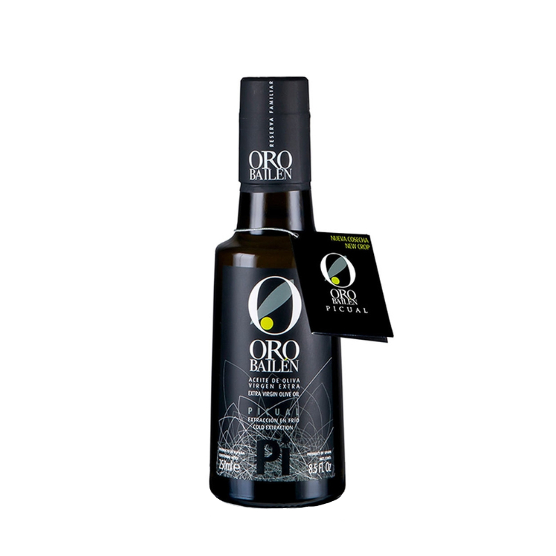 โอโร ไบเลน พิควอล น้ำมันมะกอกธรรมชาติเกรดพิเศษ 250 มล. - Picual Extra Virgin Olive Oil 250ml Oro Bailen brand