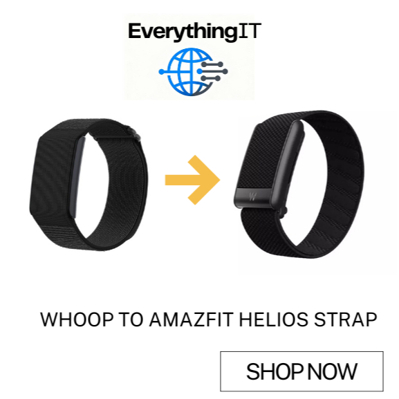 อะแดปเตอร์ Amazfit Helio เพื่อใช้กับ Whoop Strap 4.0 และ 5.0 One (*5.0 สามารถใช้กับสายซิลิโคนได้ ร้านเดียวบนช็อปปี้*)