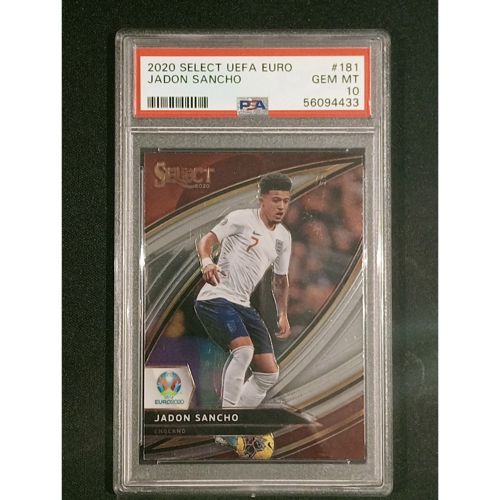 Jadon Sancho 2020 Select Uefa Euro #181 PSA 10