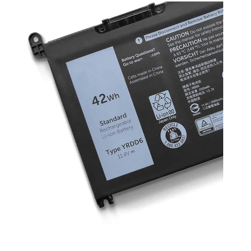 YRDD6 42WH Battery For Dell Inspiron 5482 5480 5481 5485 5491 5591 5593 3583 3310 2-in-1 3493 3582 3