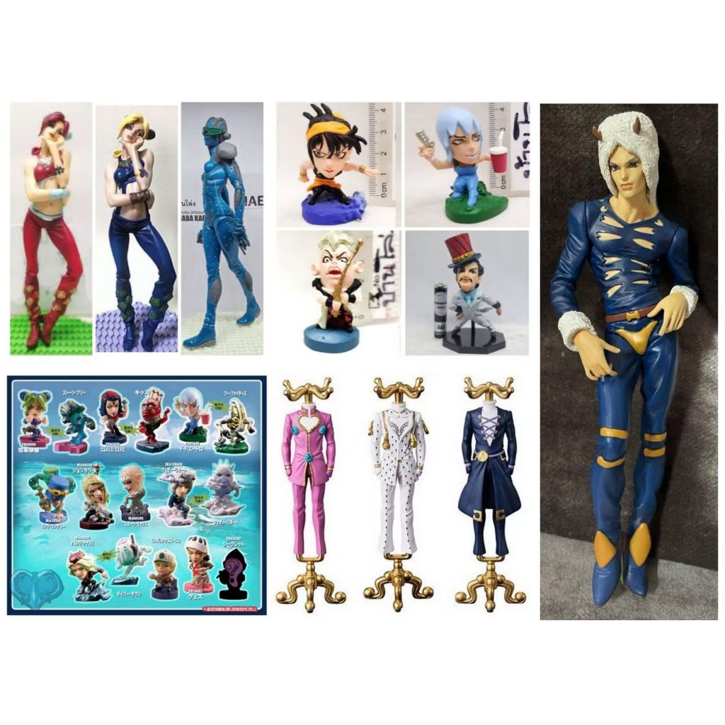 (แท้/มือ2)​⭐โจโจ้⭐JoJo's Bizarre Adventure DX Collection  Figure Jolyne Kujo💙Banpresto