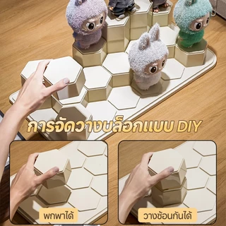 กล่องใส่โมเดล ตู้ art toy กล่องใส่ตุ๊กตาแบบใส ความจุขนาดใหญ่ กันฝุ่นวางซ้อนกันได้ เก็บให้สะอาด วัสดุที่แข็งแรง