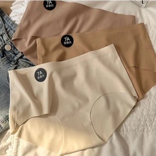 กางเกงในผ้าไหมไร้ตะเข็บสำหรับผู้หญิง เนื้อผ้านุ่มบางเบา ยืดหยุ่น สวมใส่สบาย(รุ่น-116)