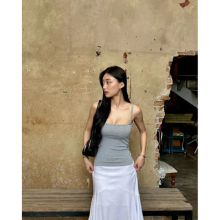 Daily Curve Tank\\ สายเดี่ยวทรงเข้ารูปใส่ง่ายทุกวัน