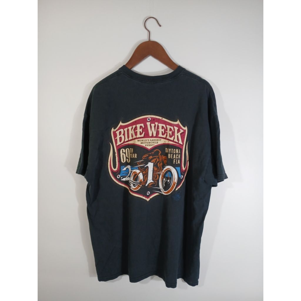 เสื้อยืด Bike Week Daytona Beach ปี 2010 Size.XL รอบอก 46 ความยาว 29 นิ้ว