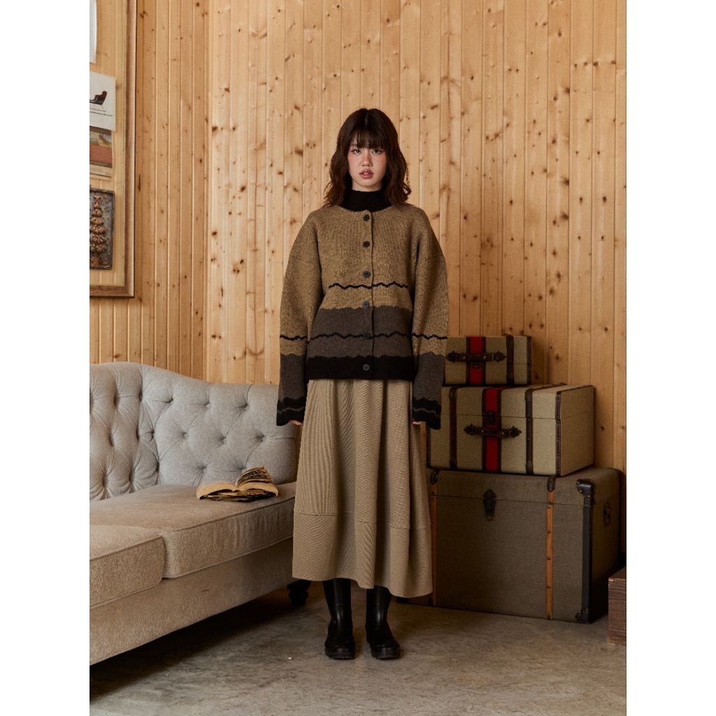 Mayu - เสื้อคลุมไหมพรม