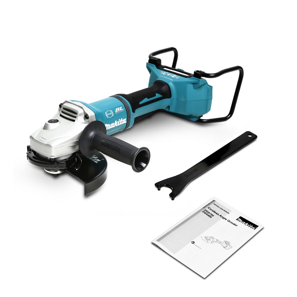 Makita เครื่องเจียร์ไร้สาย 18 โวลล์ ขนาด 7 นิ้ว รุ่น DGA700Z เครื่องเปล่า ไม่มีแบต