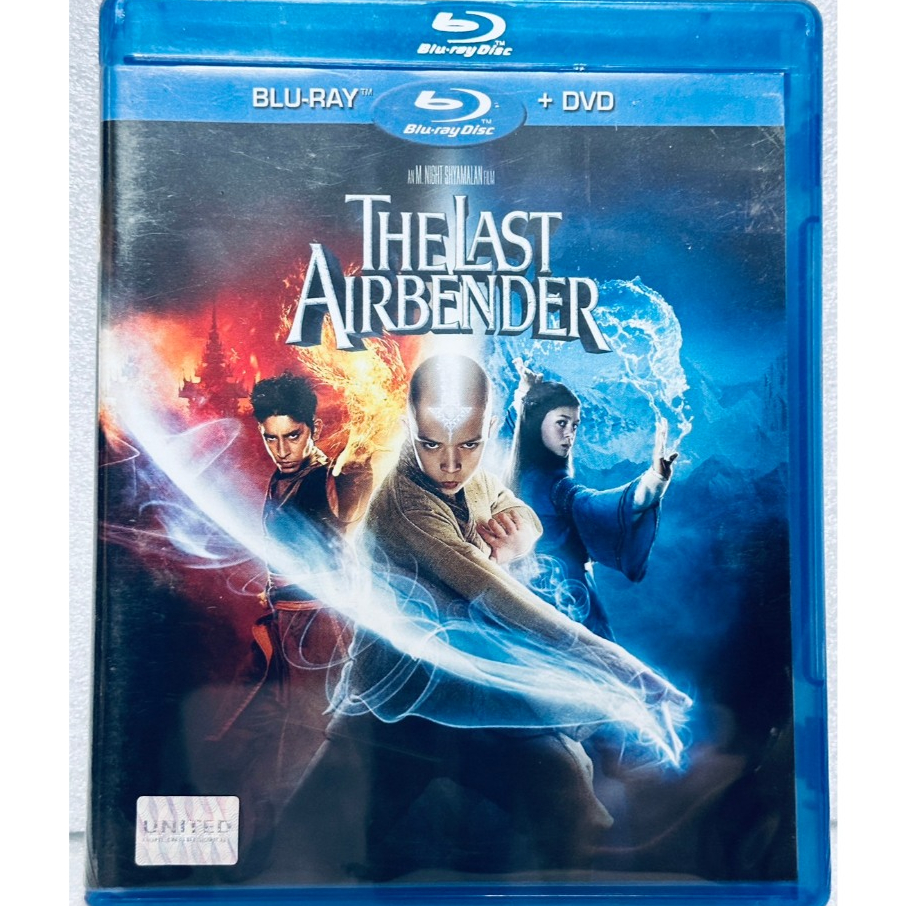 Blu-ray + DVD : The Last Airbender (2010) มหาศึก 4 ธาตุ จอมราชันย์ " A Film by  M. Night Shyamalan "