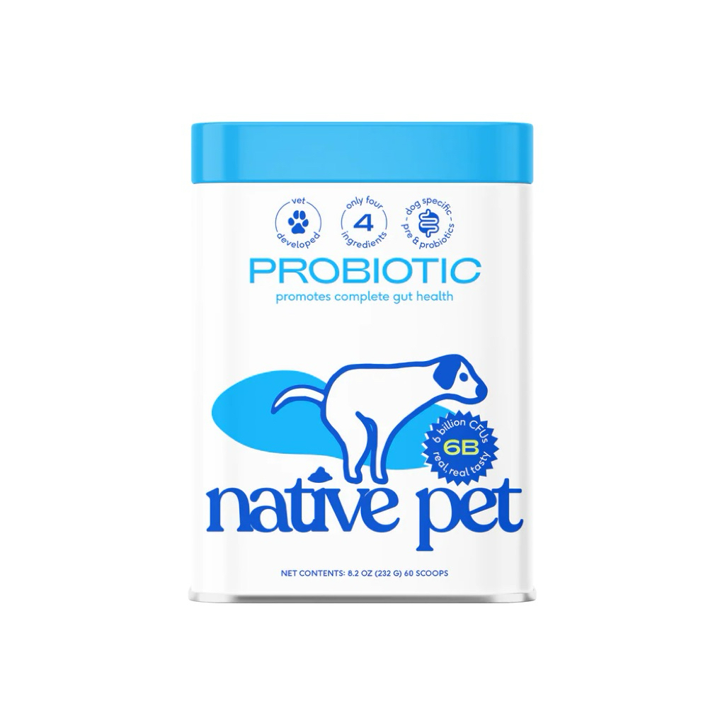 อาหารเสริมสำหรับสุนัข Native Pet Probiotic ขนาด 232 g (60 scoops)