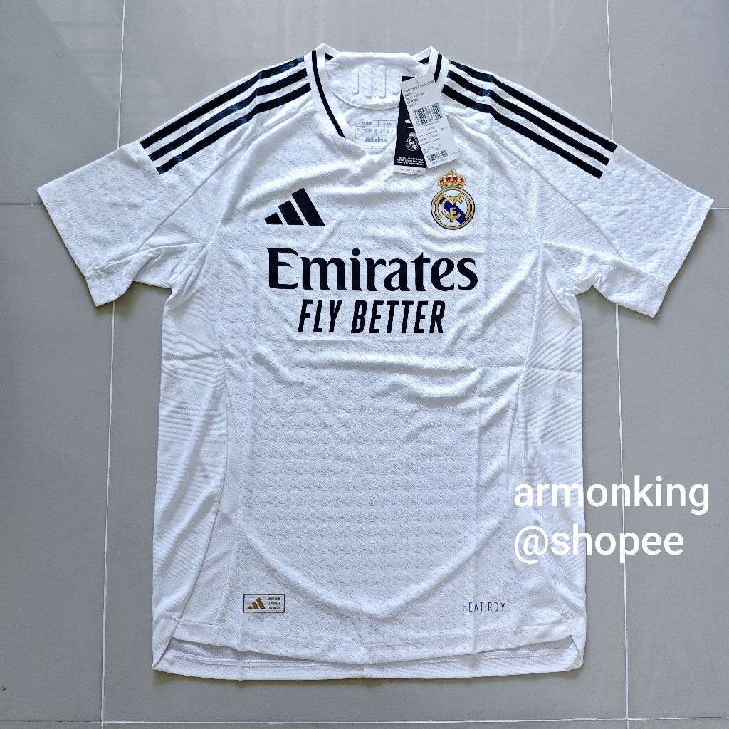 เกรดนักเตะ (Player) แท้💯 🏳️ เสื้อฟุตบอล รีล มาดริด Real Madrid 24/25 Home Jersey IX8095 เสื้อบอล